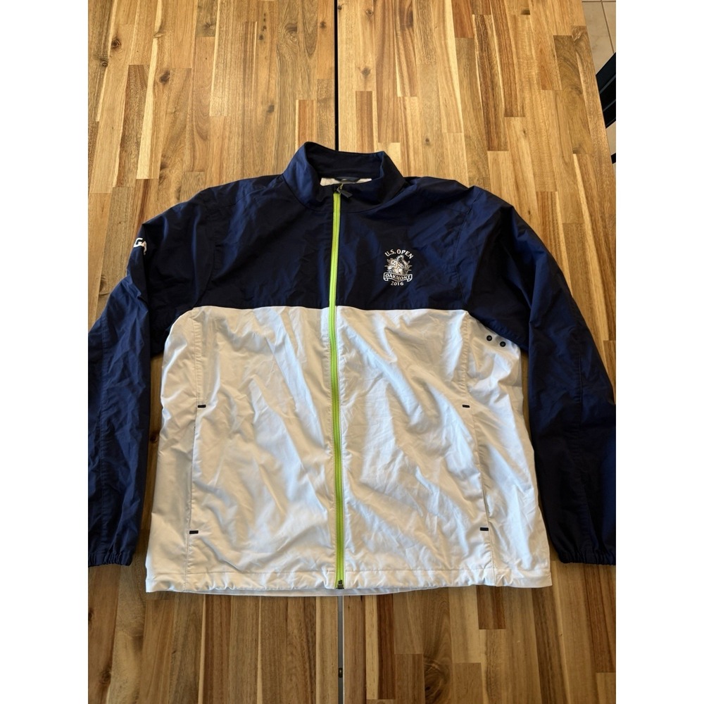 Polo Golf Ralph Lauren 2016 U.S Open Oakmont Windbreaker M Jacket Navy (795)